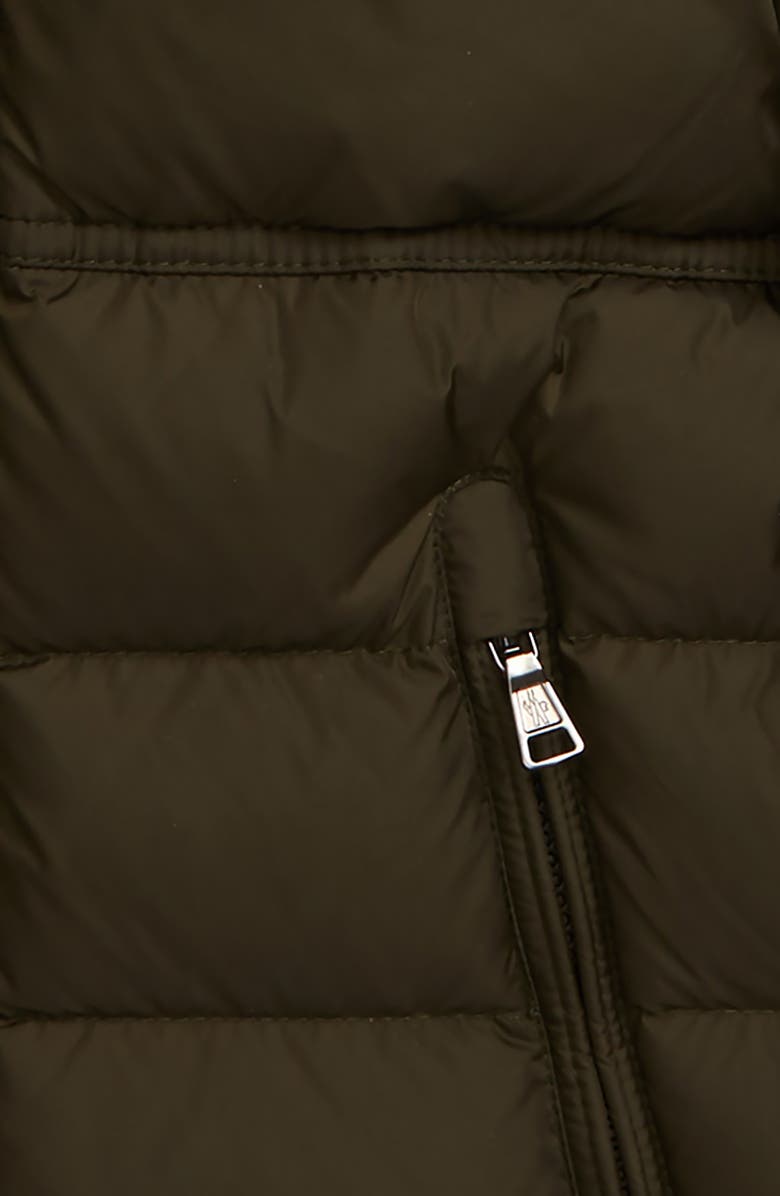 Moncler Byron Water Resistant Down Hooded Puffer Jacket with Genuine Fox Fur Trim, Alternate, color, 