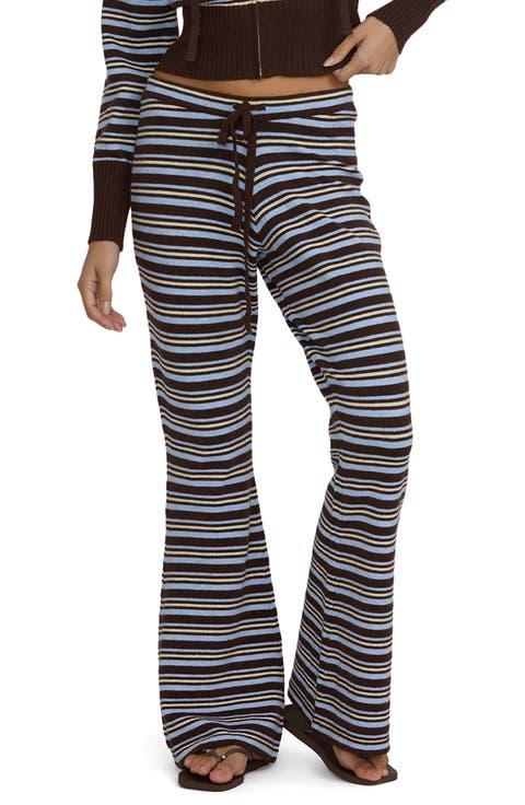 Shore Striped Sweater Pants