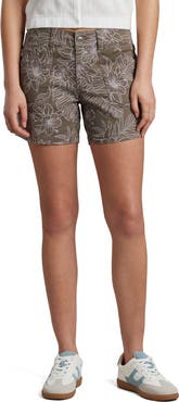 SUPPLIES BY UNIONBAY Alix Maui Mid Rise Floral Shorts