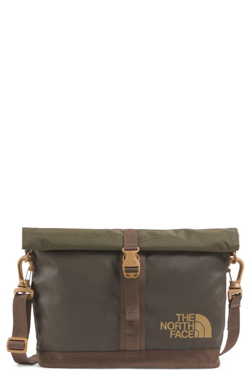 Shop The North Face Base Camp Shoulder Bag In New Taupe Green/smokey Brown