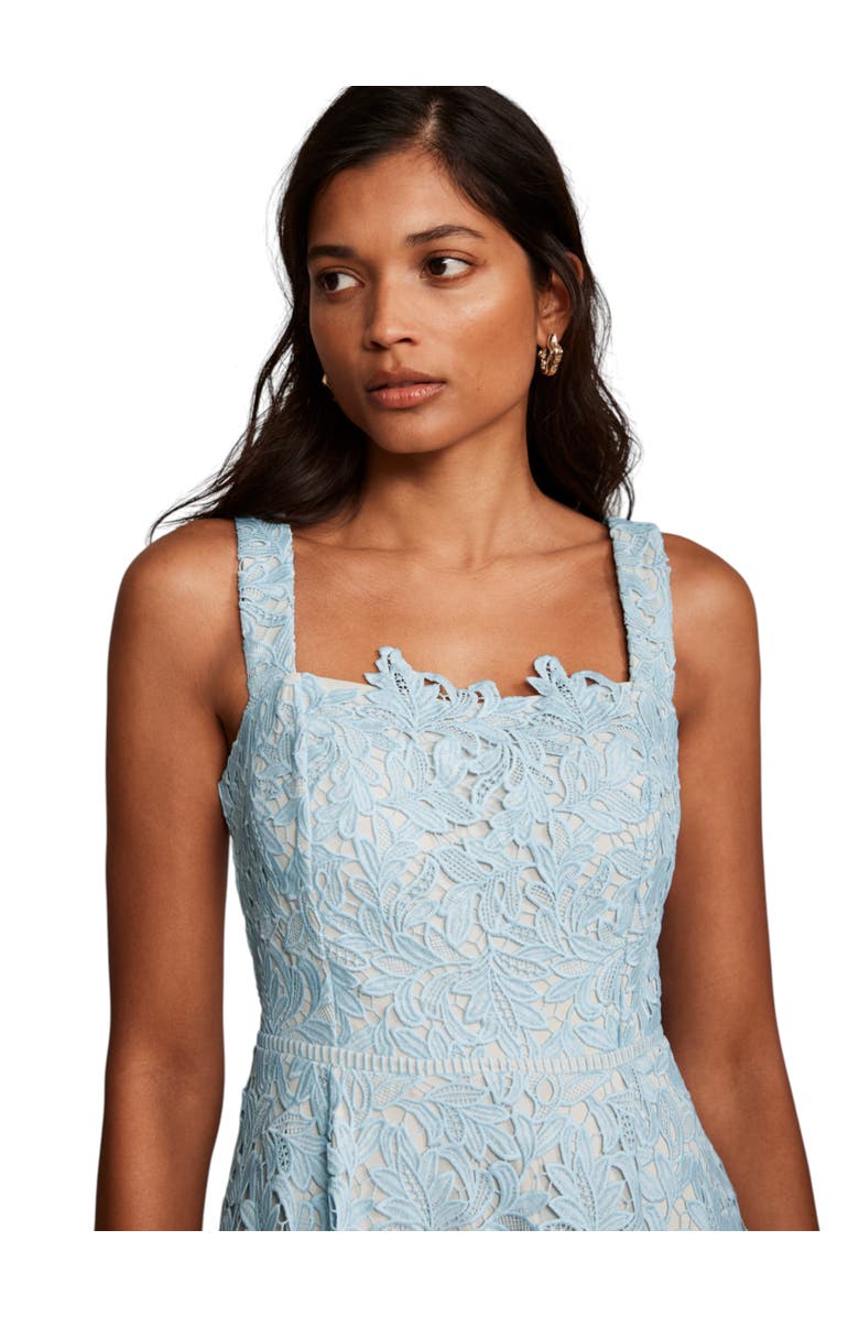 MINT VELVET Lace Full Skirt Midi Dress, Alternate, color,