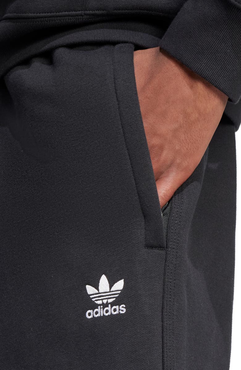 adidas Trefoil Essentials Sweatpants, Alternate, color, Black