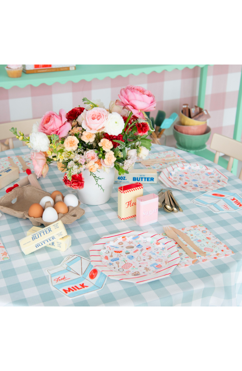 Daydream Society Baking Spirits Bright Christmas Baking Print Large Napkins, Alternate, color, Assorted Pre-Pack