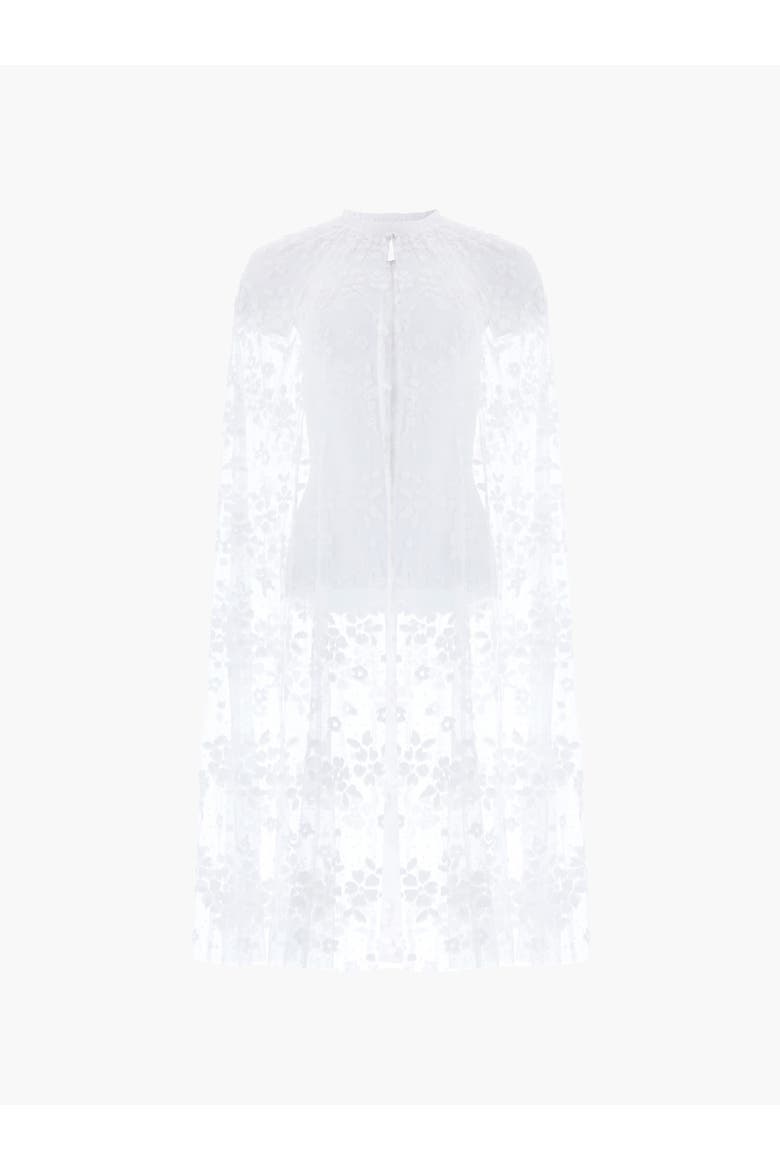 Maeva Midaxi Cape, Alternate, color, Swan White