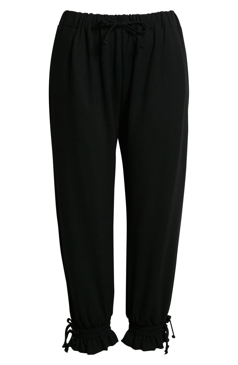 Simone Rocha Drawstring Ruffle Joggers, Alternate, color,