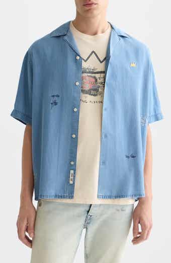 x Basquiat Indigo Shirt