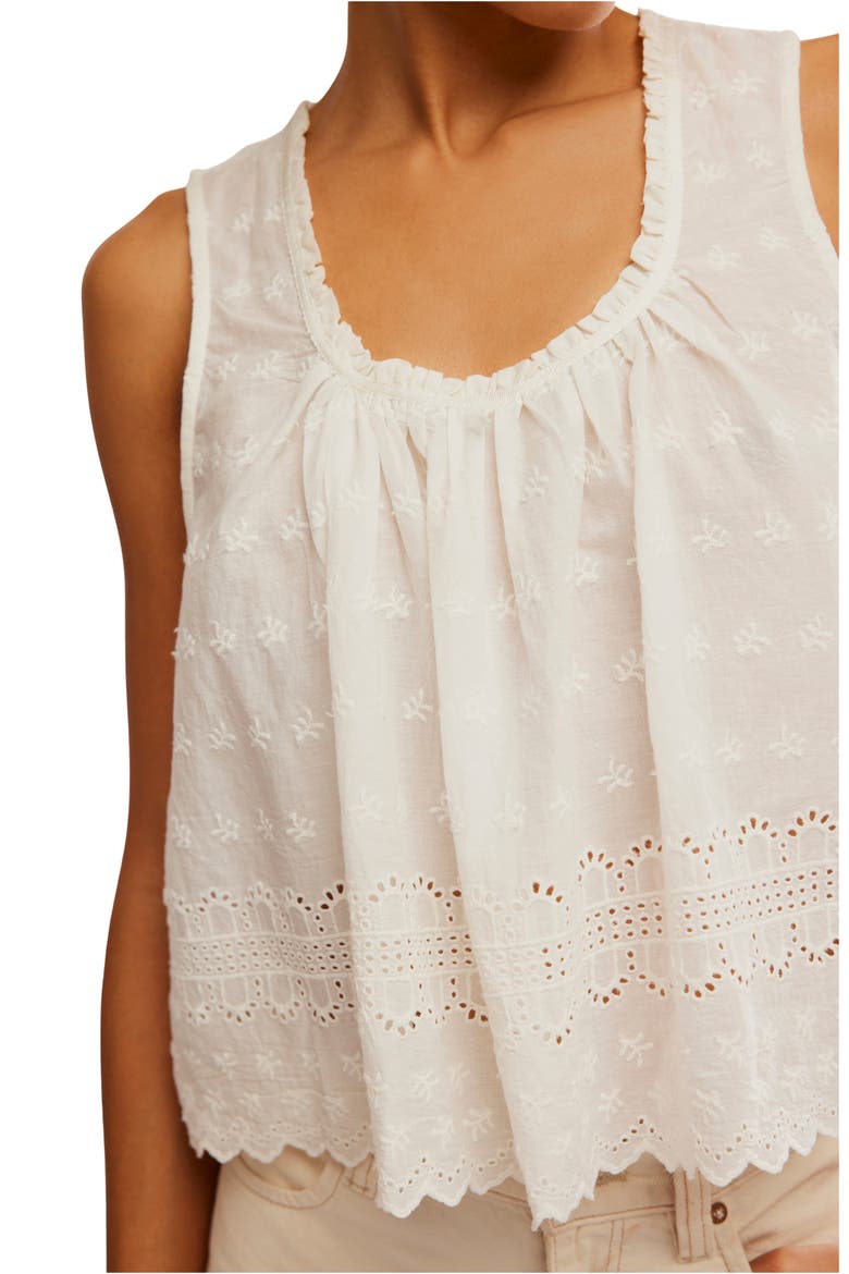 Marina Eyelet Tank, Alternate, color, CLEAN IVORY