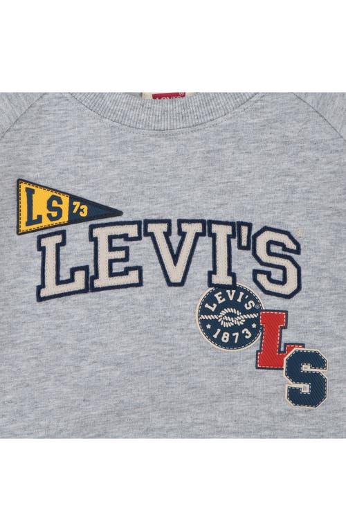 LEVI'S® LEVI'S® KIDS' COASTAL PREP SHORT SLEEVE SWEATSHIRT & SHORTS SET