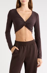 Beyond Yoga Featherweight Plie Performance Long Sleeve Top
