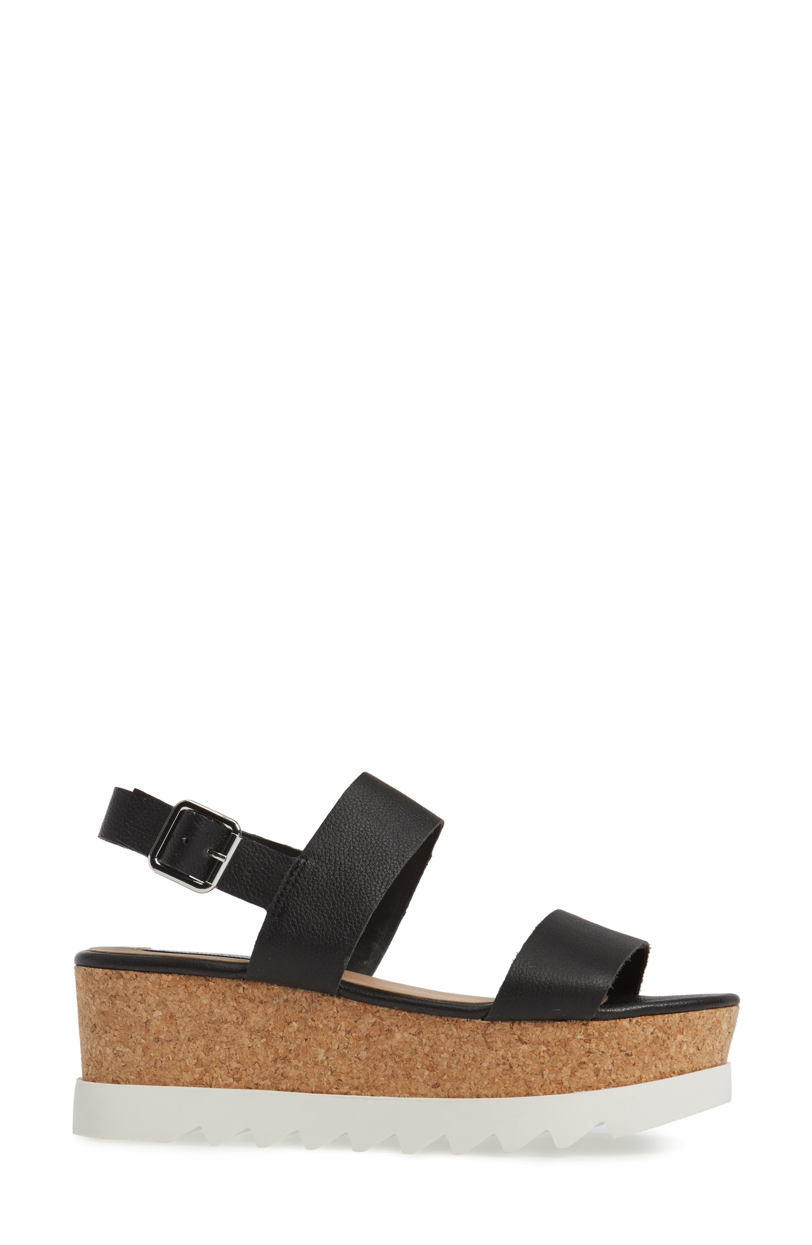 Steve Madden Krista Wedge Sandal, Alternate, color, 