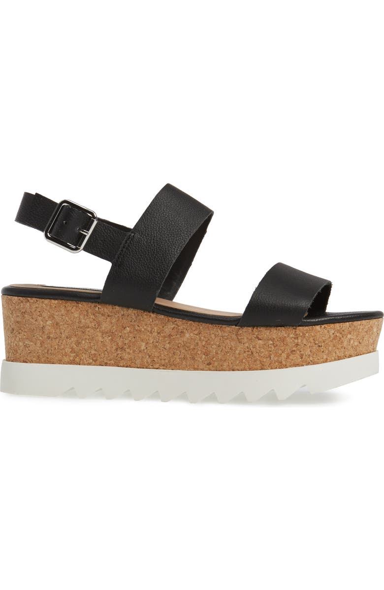 Steve Madden Krista Wedge Sandal, Alternate, color,