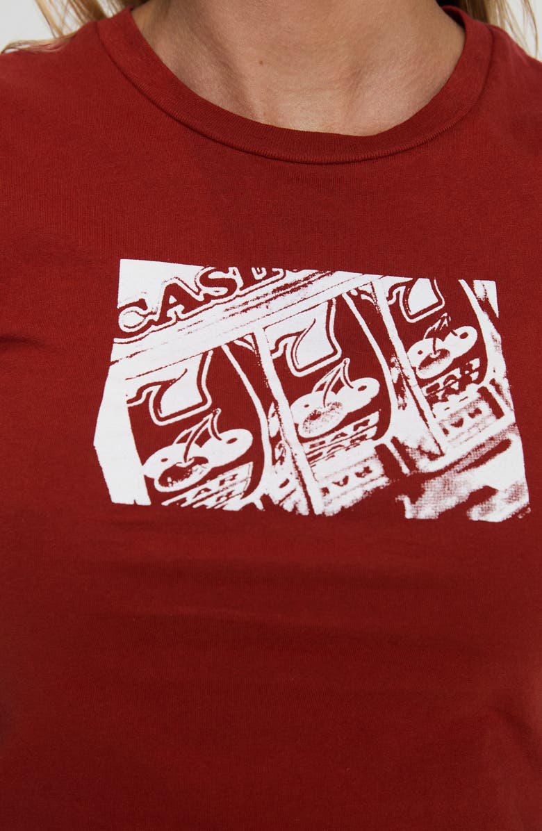 Princess Polly You Do You Crop Graphic T-Shirt, Alternate, color, Red