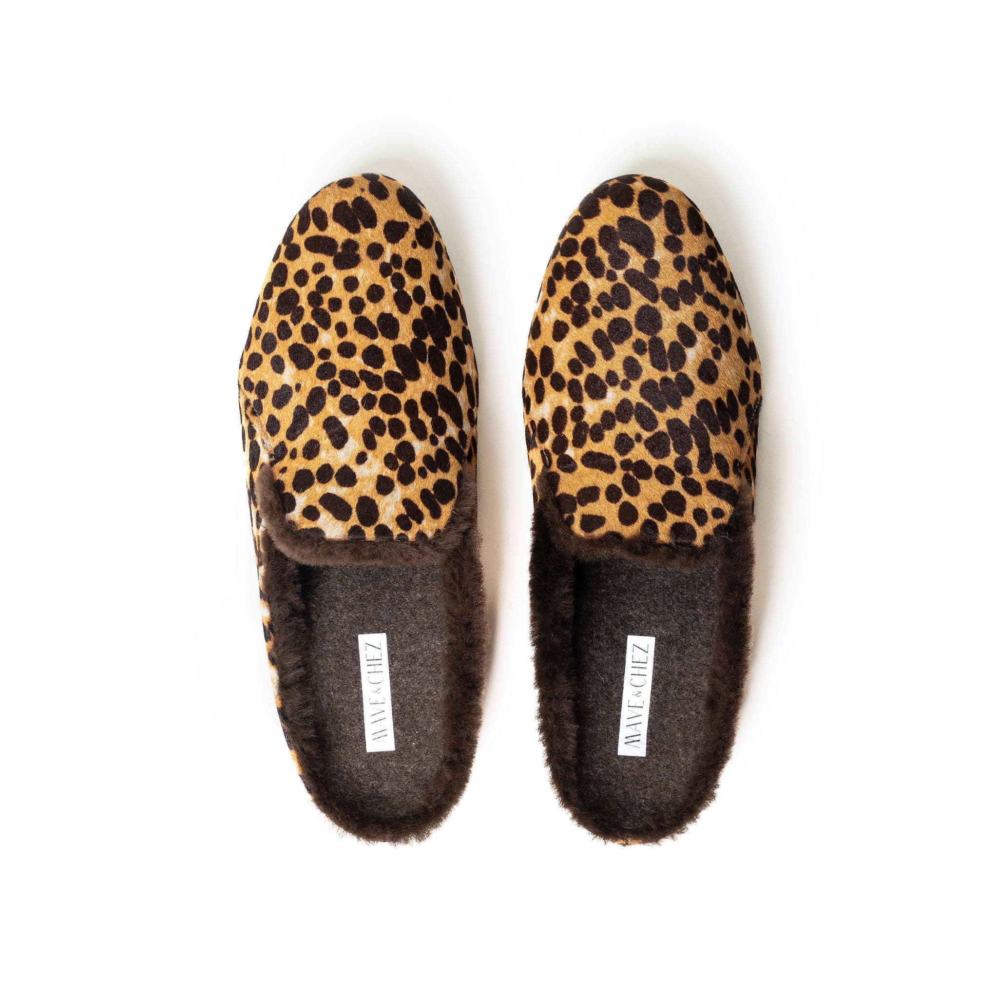 Mave & Chez The Maya - Backless Mule, Alternate, color, Leopard - Pony