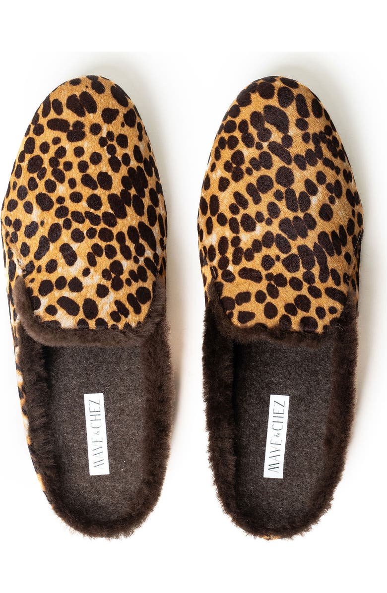 Mave & Chez The Maya - Backless Mule, Alternate, color, Leopard - Pony