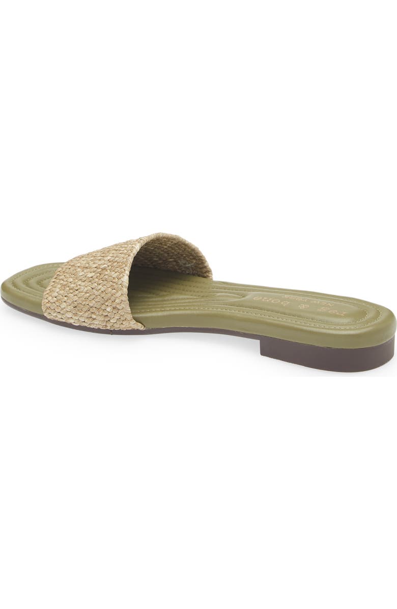 rag & bone Ellie Slide Sandal, Alternate, color, Loden