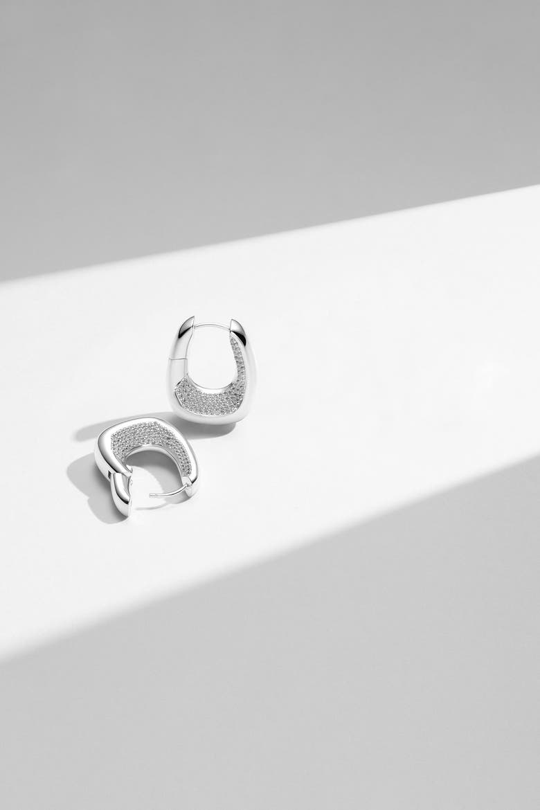 Earrings Borsa, Alternate, color, 925 Sterling Silver