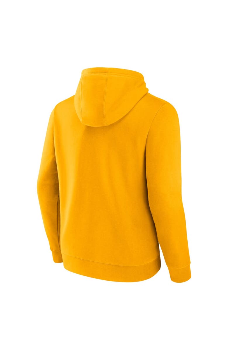 FANATICS Men's Fanatics Branded Gold Pittsburgh Penguins Authentic Pro Secondary Pullover Hoodie, Alternate, color, 