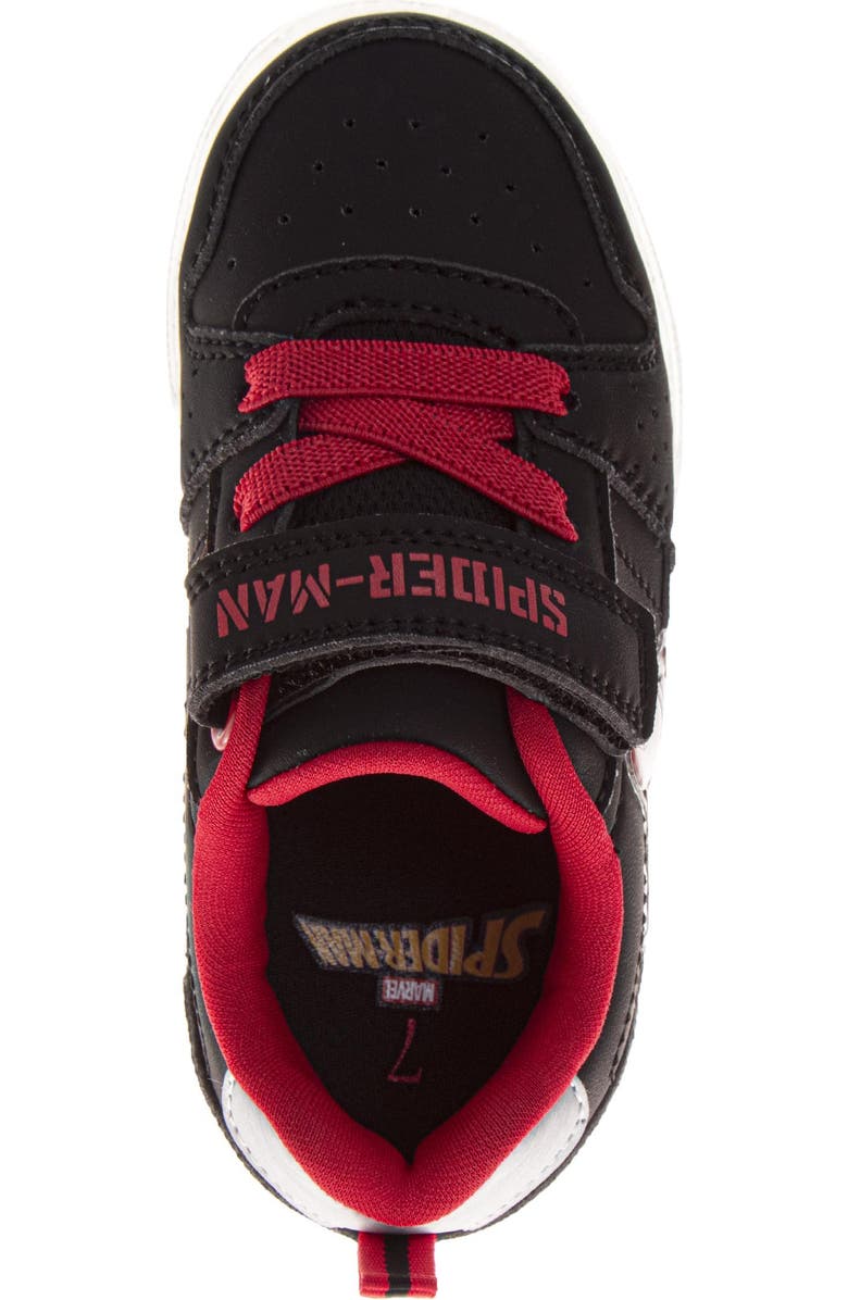 Spider-Man Spiderman Sneaker, Alternate, color, Black Rede