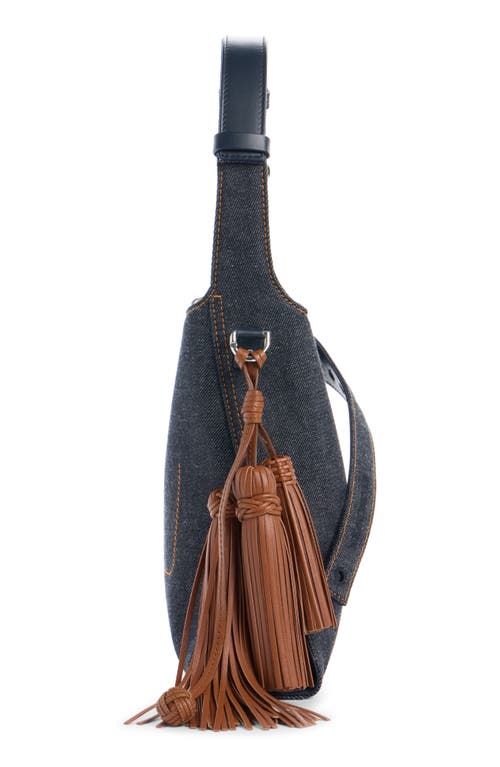 Givenchy Mini Day Denim Hobo Bag In Blue