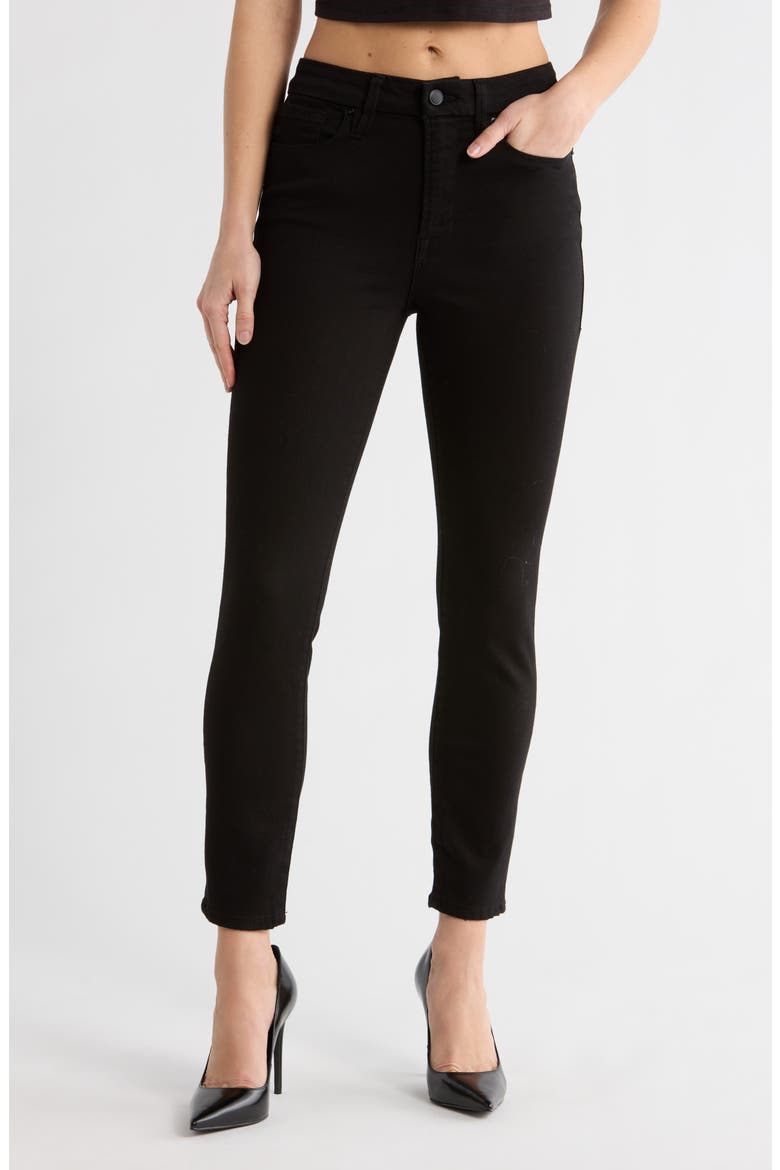 Good Legs Skinny Jeans, Main, color, BLACK001