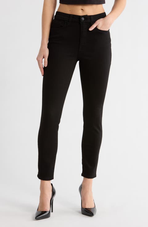Good Legs Skinny Jeans (Black 001) (Regular & Plus)