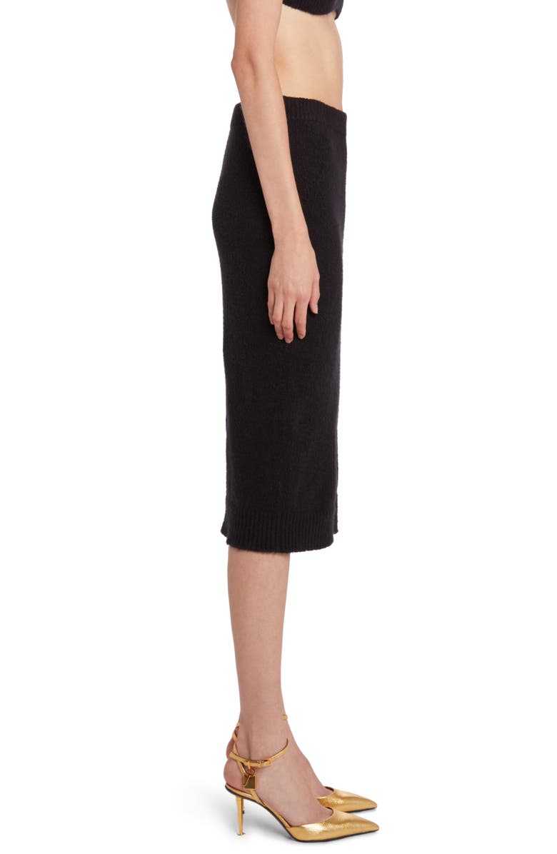 TOM FORD Cotton & Cashmere Blend Sweater Skirt, Alternate, color, 