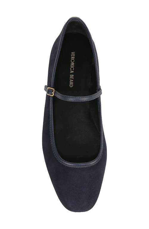 Veronica Beard Ellie Mary Jane Flat In Eclipse