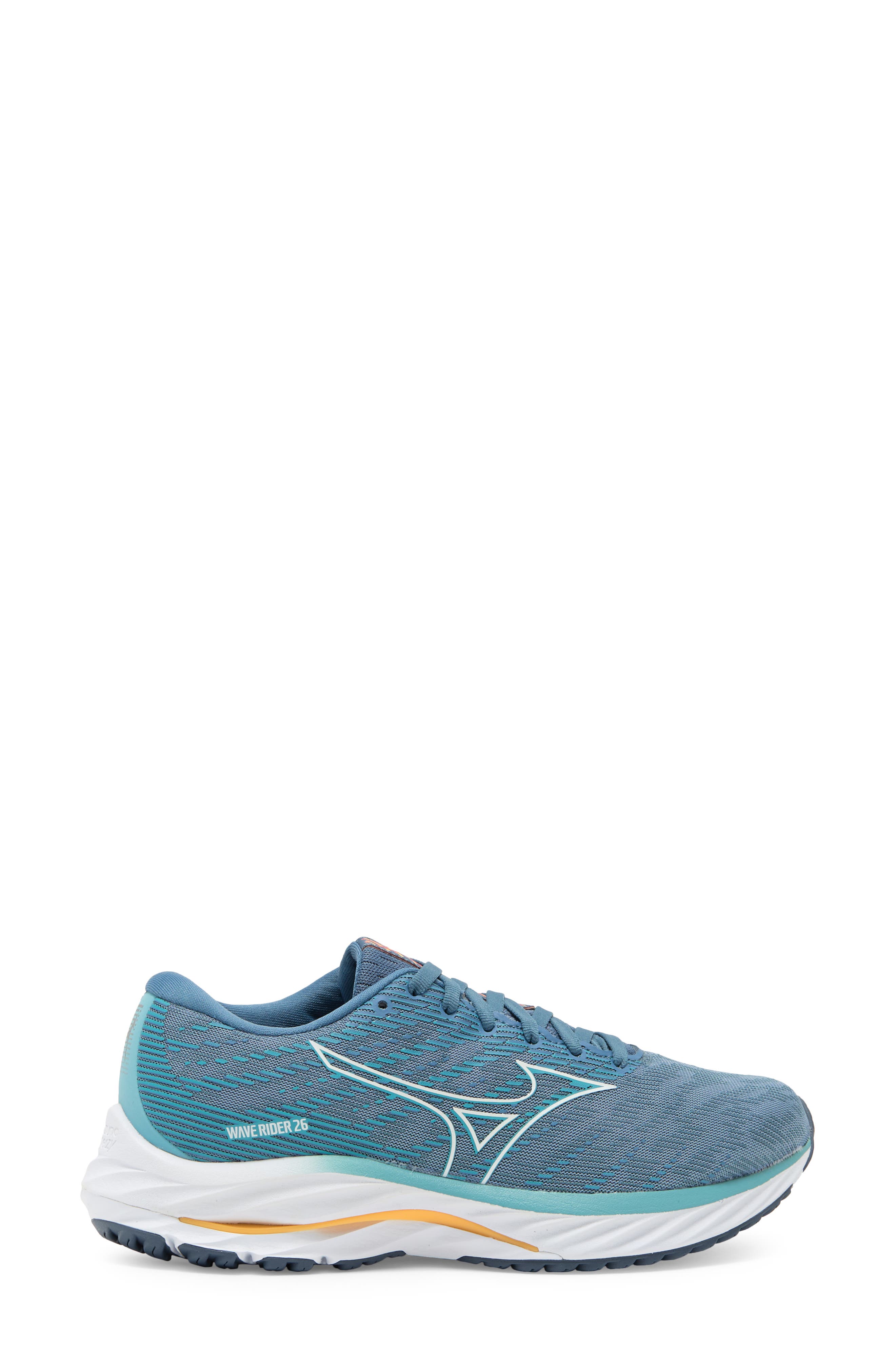 Mizuno Wave Rider 26 Sneaker - Wide Width, Alternate, color, Directoire Blue- White