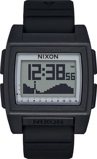 Nixon Base Tide Pro Digital Silicone Strap Watch, 42mm | Nordstrom