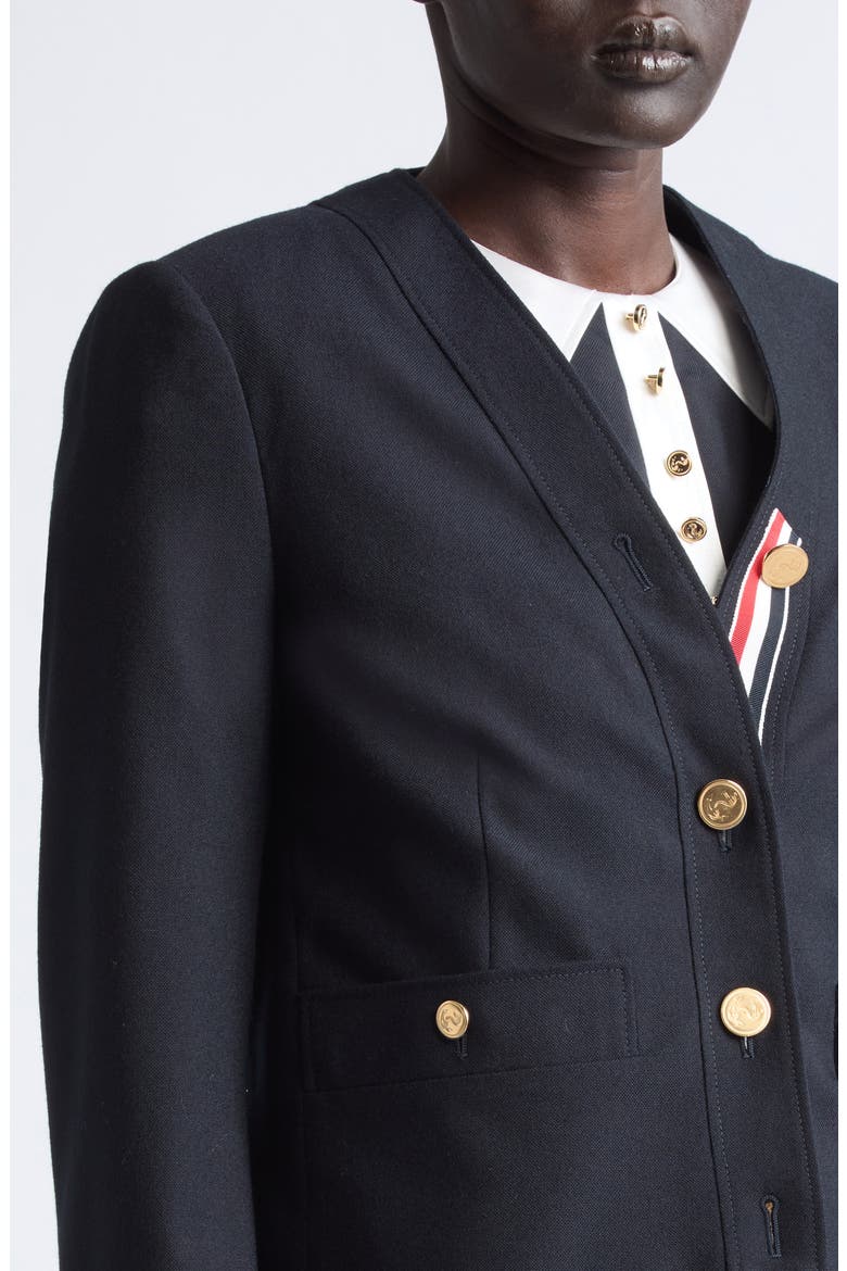 Wool Cardigan Jacket, Alternate, color, NAVY
