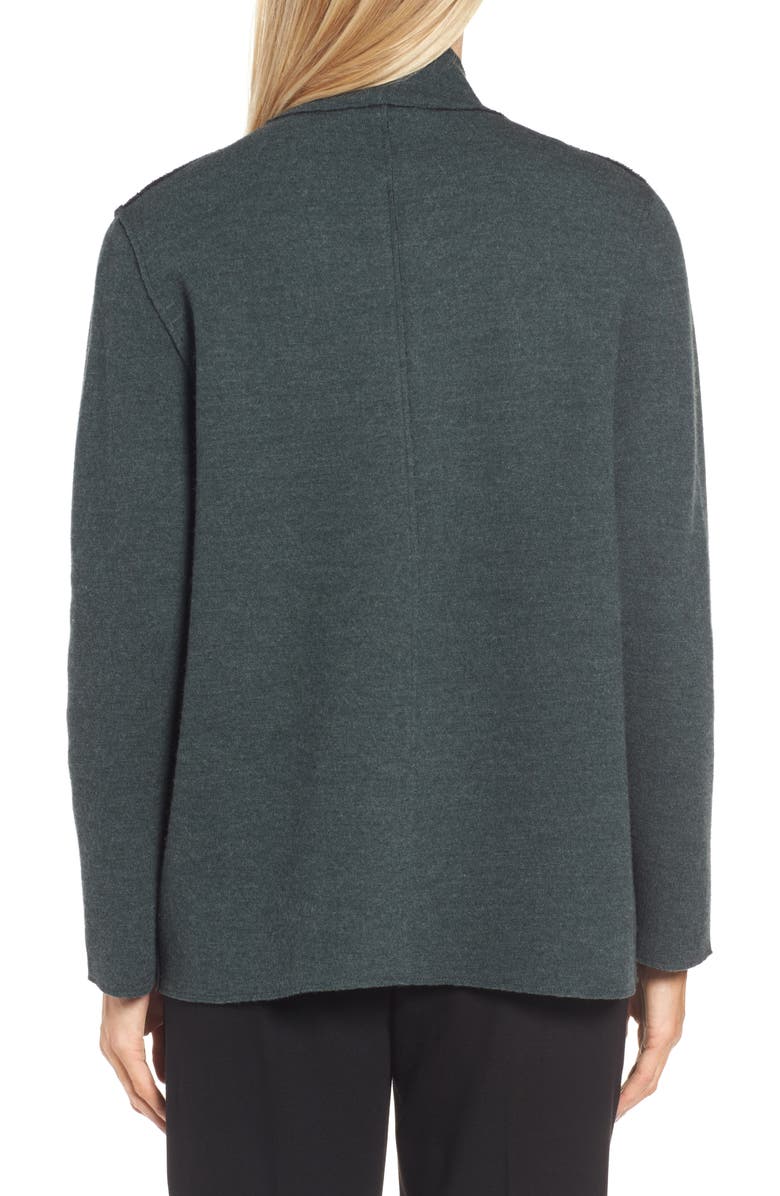 Eileen Fisher Merino Wool Blend Jacket, Alternate, color,