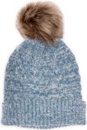 MUK LUKS Women's Chenille Eyelash Mix Hat