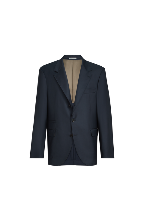 Super 150s virgin wool four season batavia twill blazer