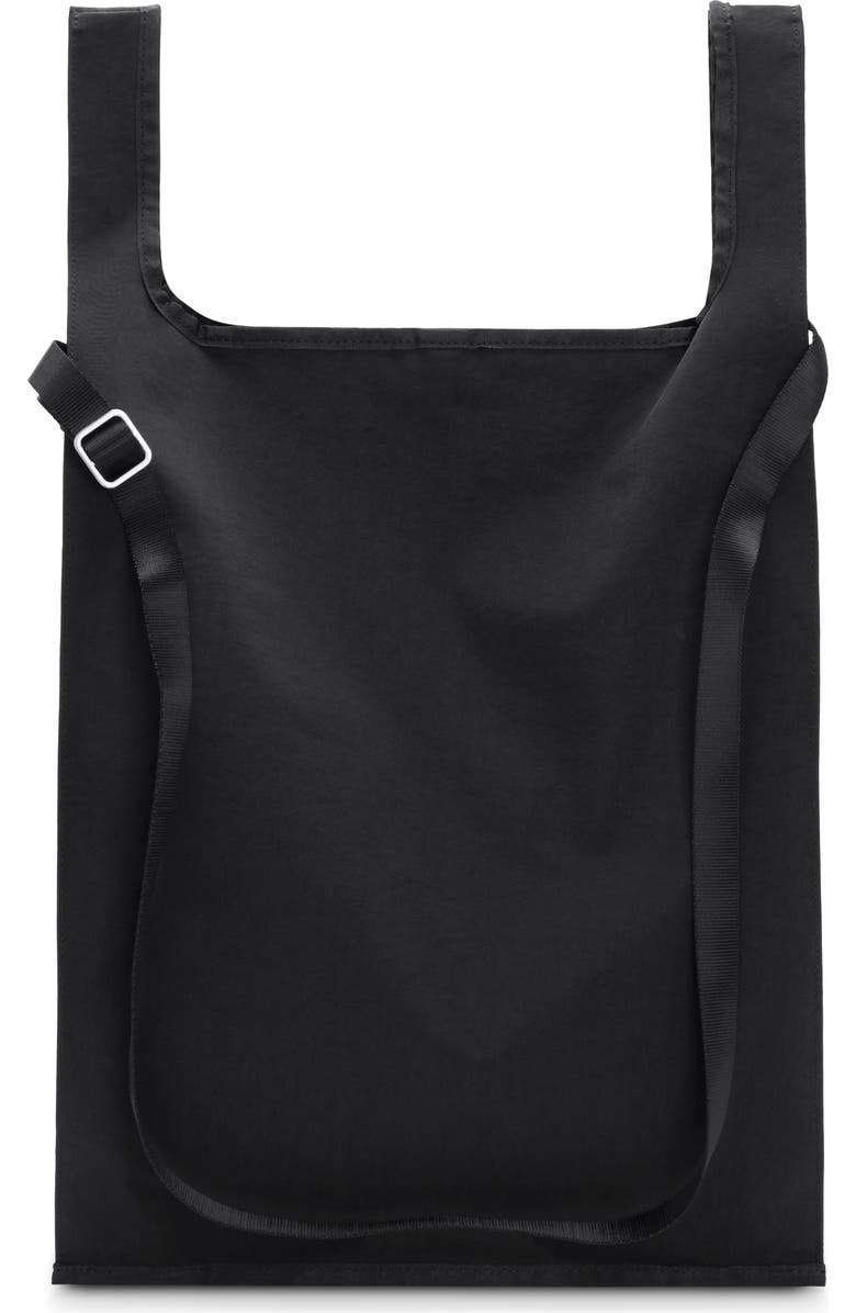 LOJEL NIRU 3 way Tote 15L Convertible Backpack with Shoulder & Crossbody Strap, Main, color, All Black