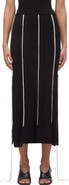 3.1 Phillip Lim Piped Knit Midi Skirt