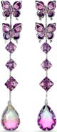 EYE CANDY LOS ANGELES Adriana Butterfly Crystal Drop Earrings