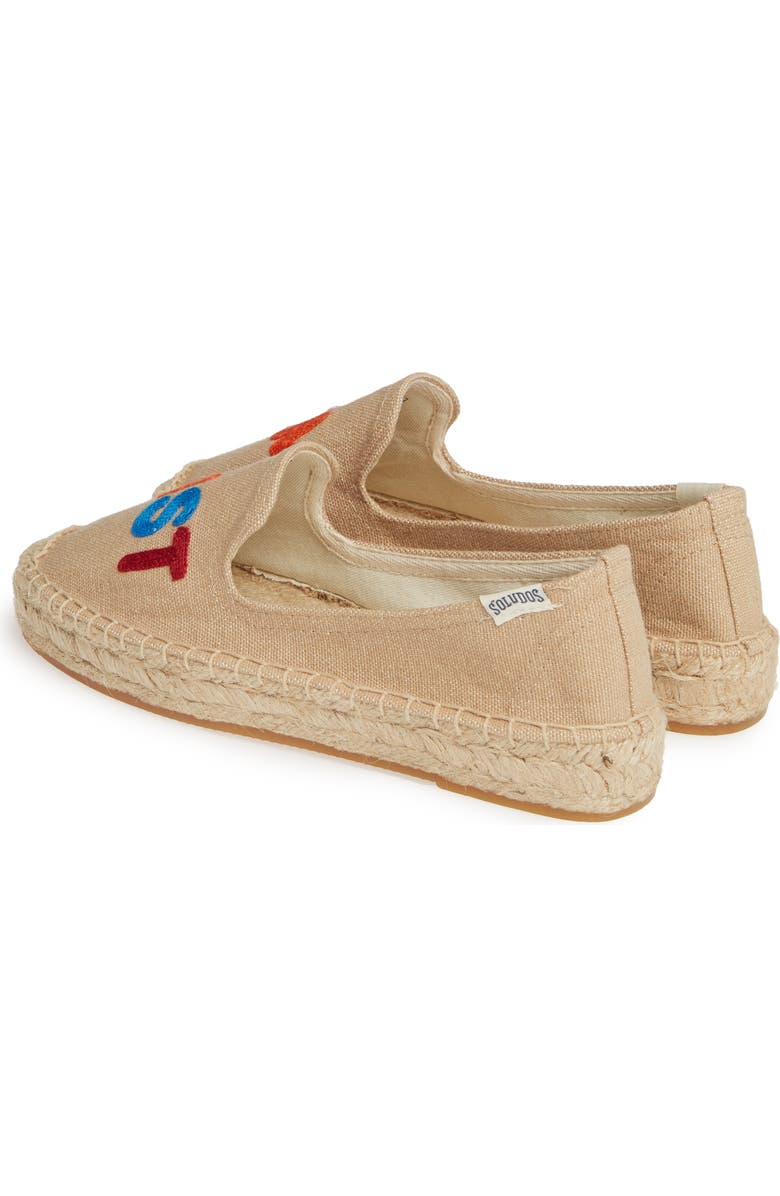 Soludos Feminist Espadrille Flat, Alternate, color,
