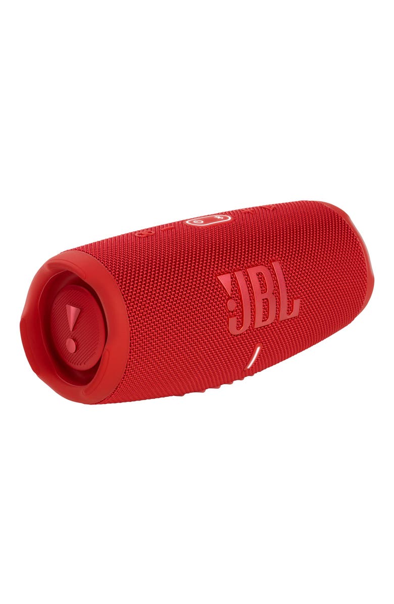 JBL Charge 5 Waterproof Bluetooth<sup>®</sup> Speaker, Alternate, color, Red