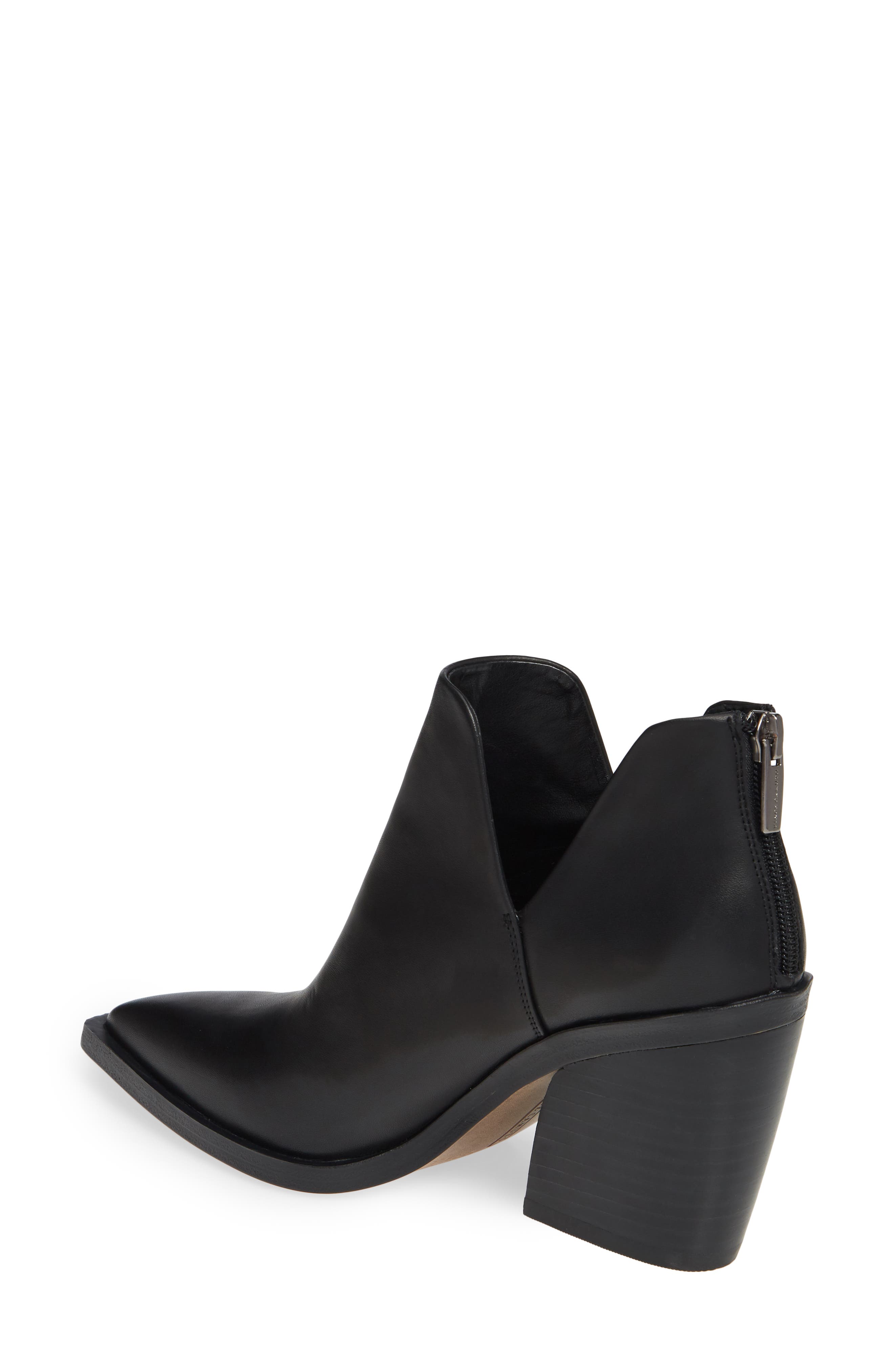 Gigietta Bootie, Alternate, color, BLACK LEATHER