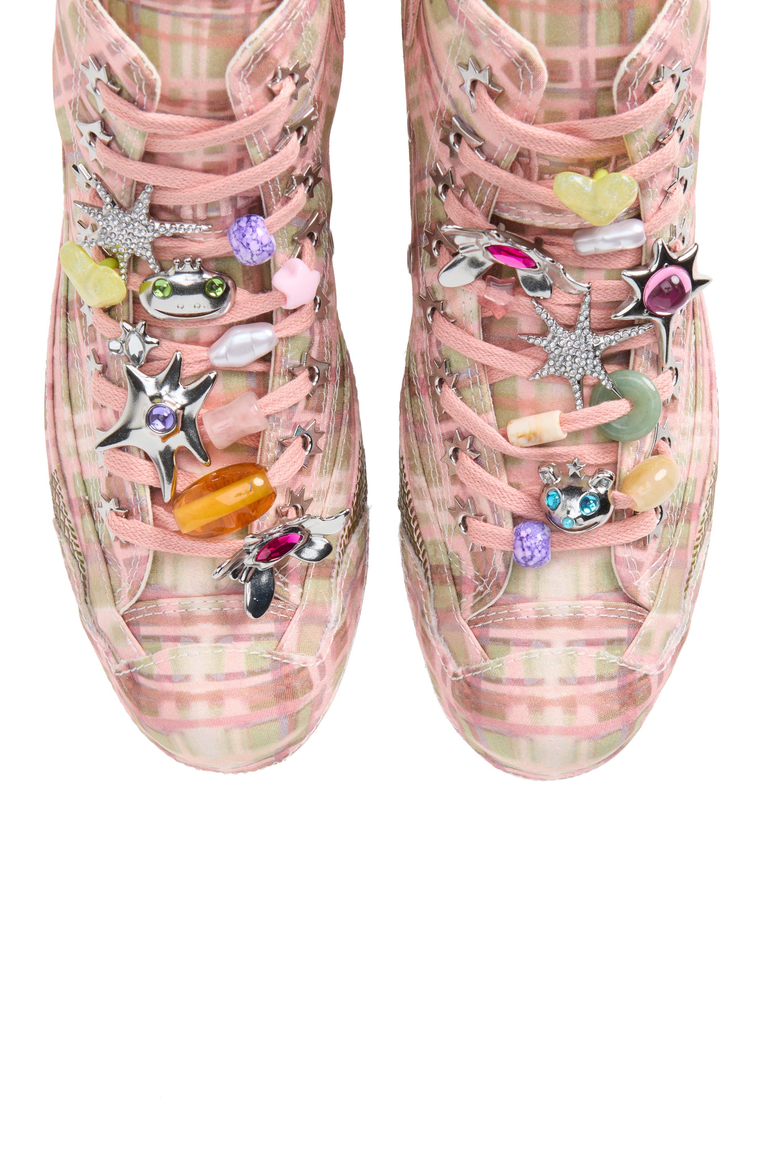 Chuck 70 Hi Sneaker, Alternate, color, MELLOW ROSE/ FIR/ SPINACH