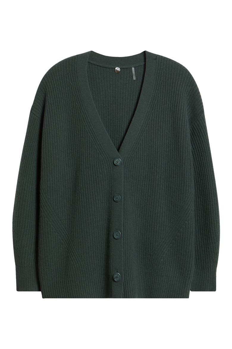 Fairfax Cashmere Cardigan, Alternate, color, KALE
