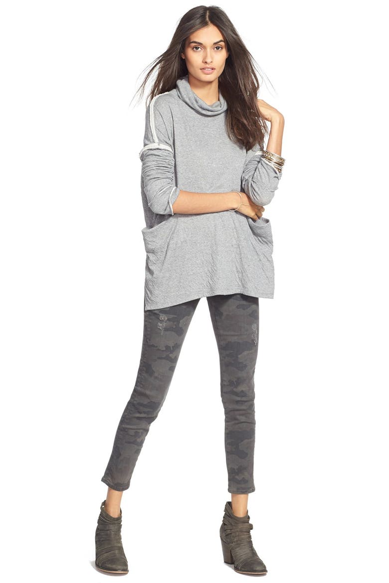 'Collin' Ankle Skinny Jeans (Nordstrom Exclusive), Alternate, color, CAMO PRINT