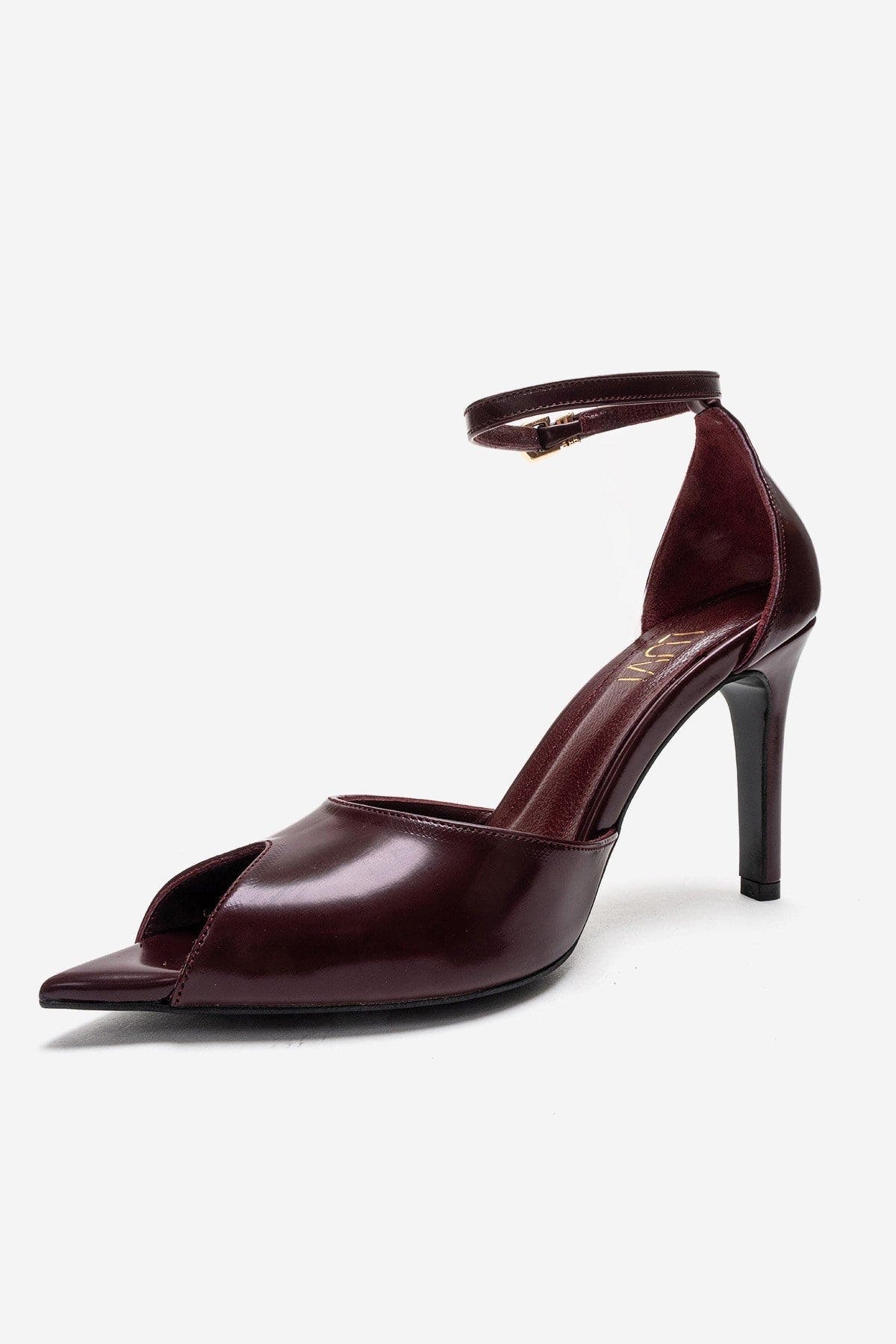 Dona Stiletto Pump, Alternate, color, Burgundy