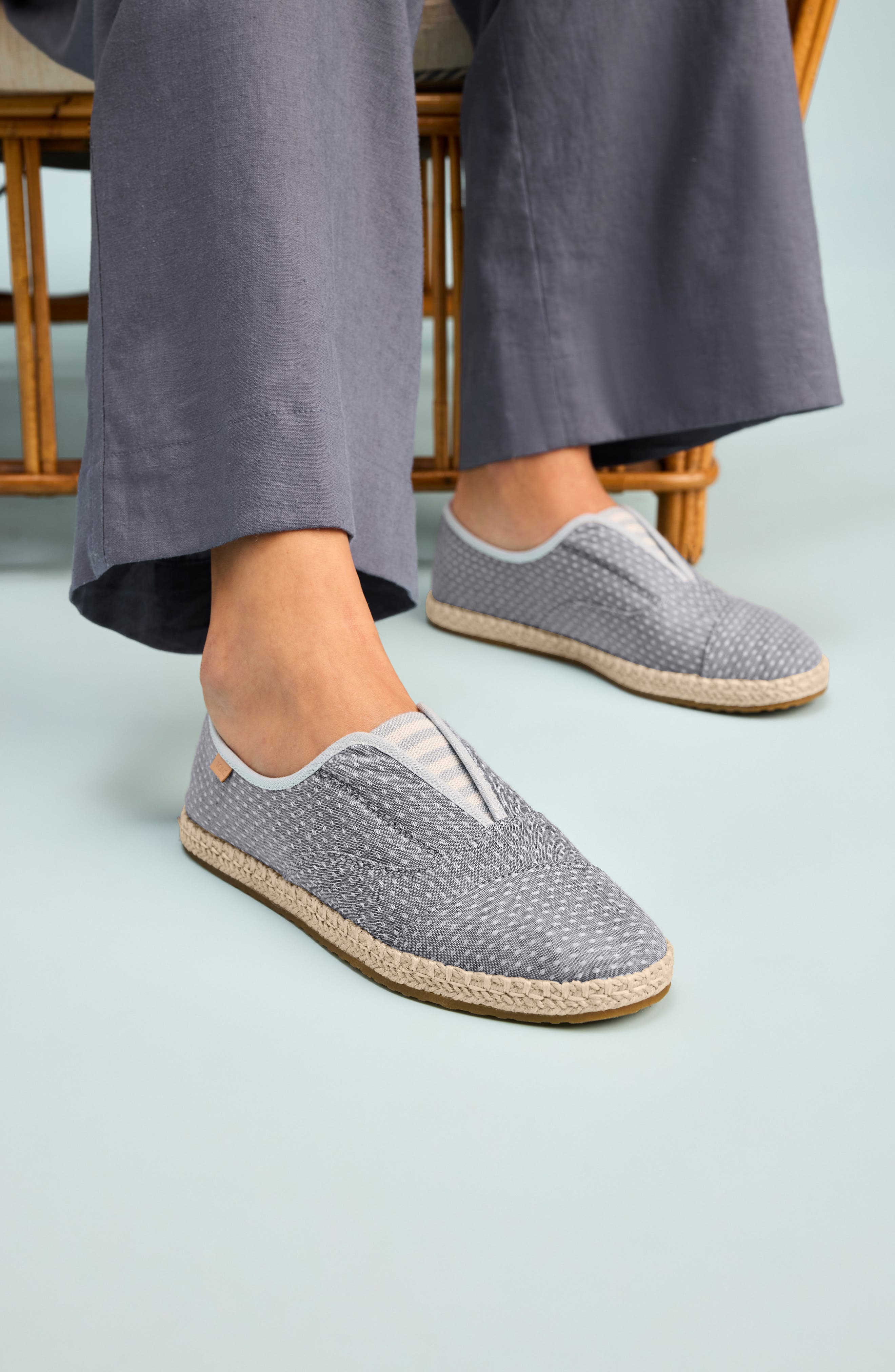 Palmera Plus Slip-On, Alternate, color, LIGHT/ PASTEL BLUE