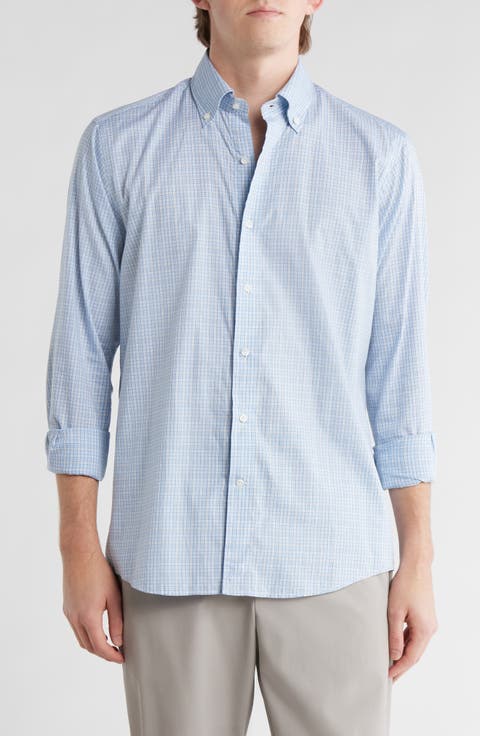 Sorrento Plaid Button-Down Shirt