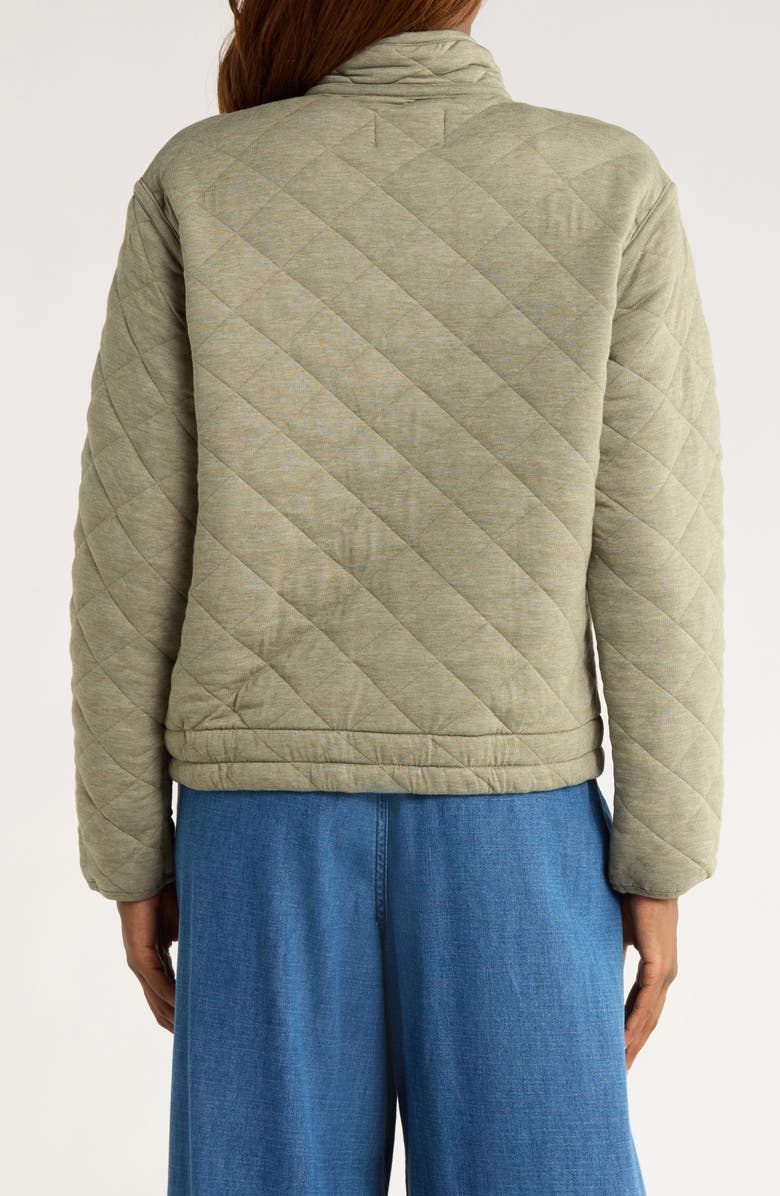 Marine Layer Corbet Quilted Jacket, Alternate, color, Olive