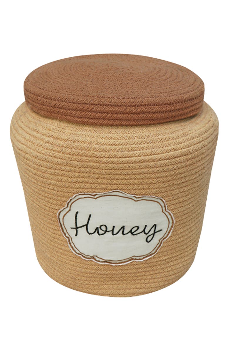 Lorena Canals Honey Pot Basket, Main, color, Honey Pot