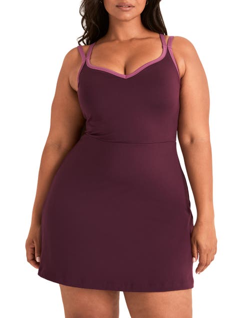 Adore Me Clarity Active Dress In Purple