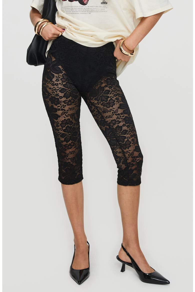 Soto Lace Capri Pants (Women) | Nordstrom