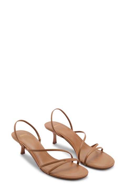 Slingback Kitten Heel Sandal (Women)